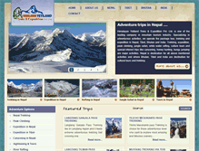 Tablet Screenshot of himalayanyetiland.com